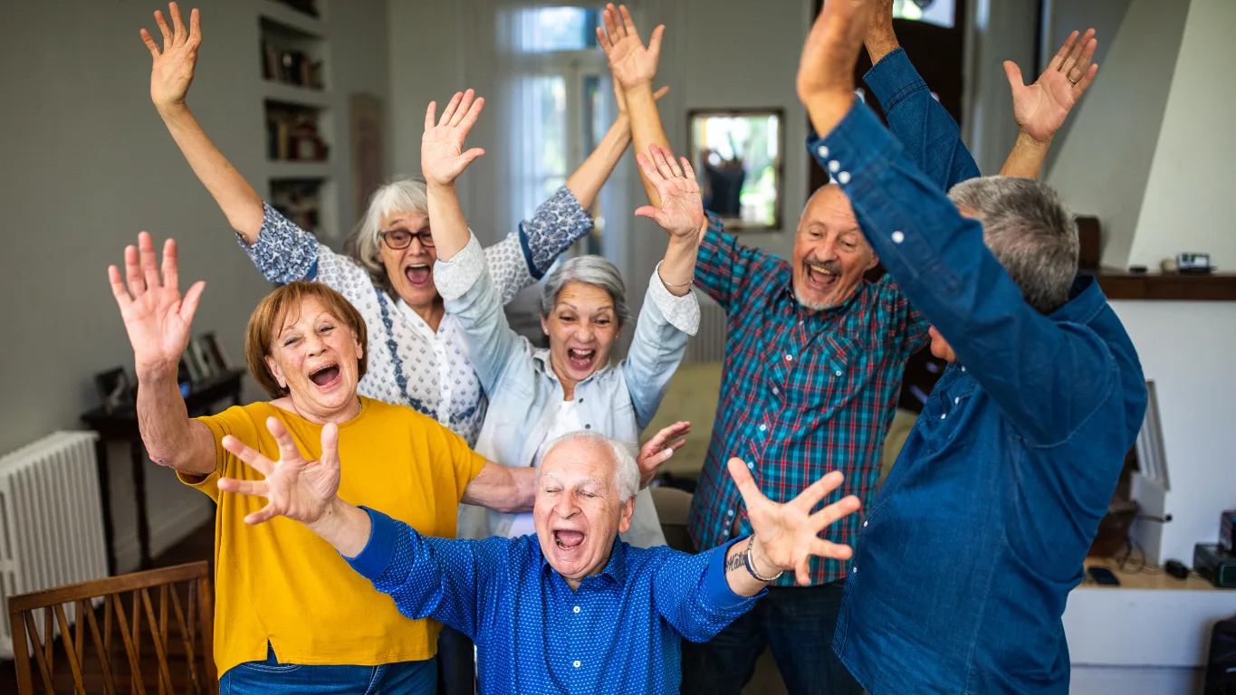 ELDA care team providing support to community members